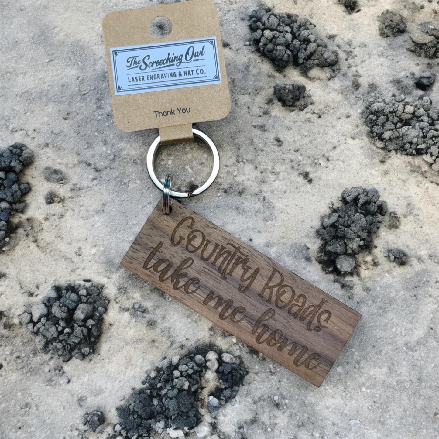 Country Roads Keychain