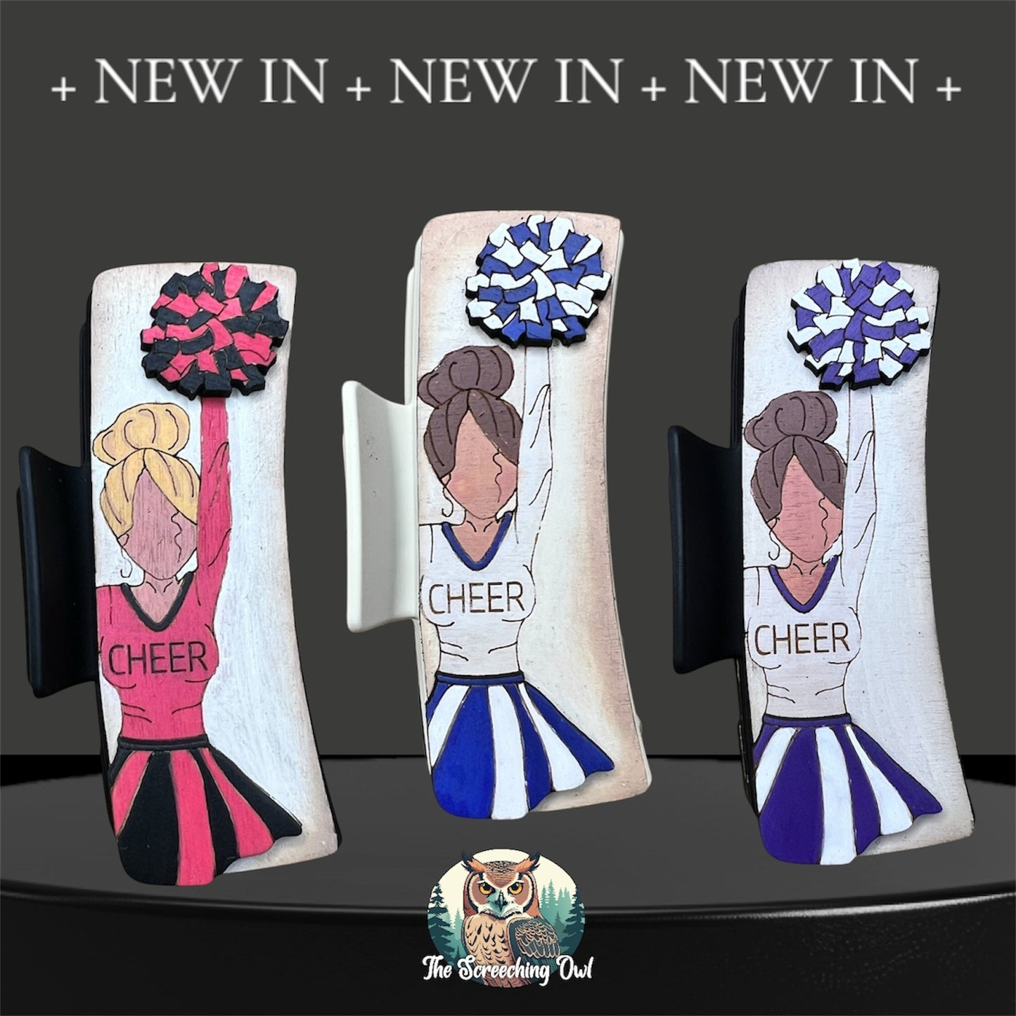 Cheerleader Claw Clip