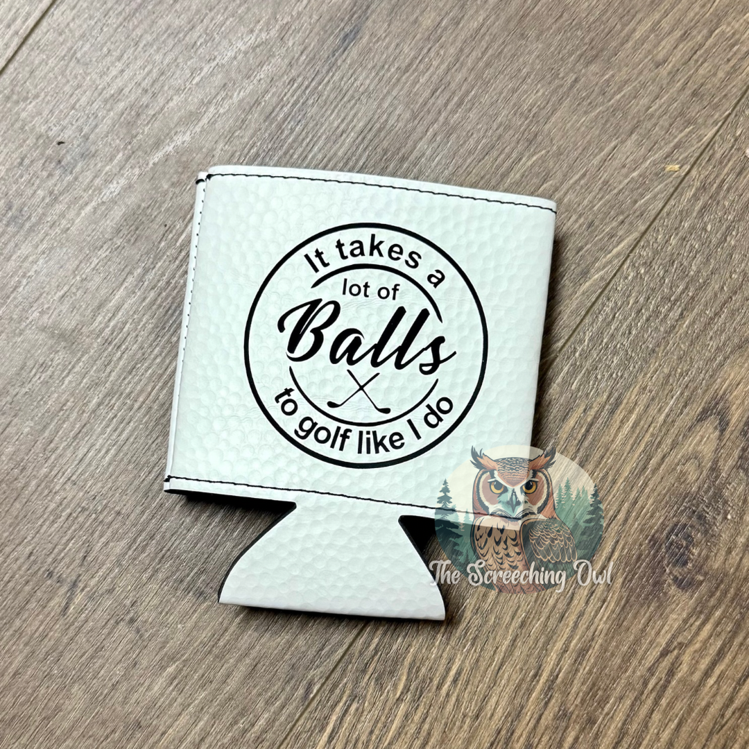 A Lot of Balls Golf Can Sleeve