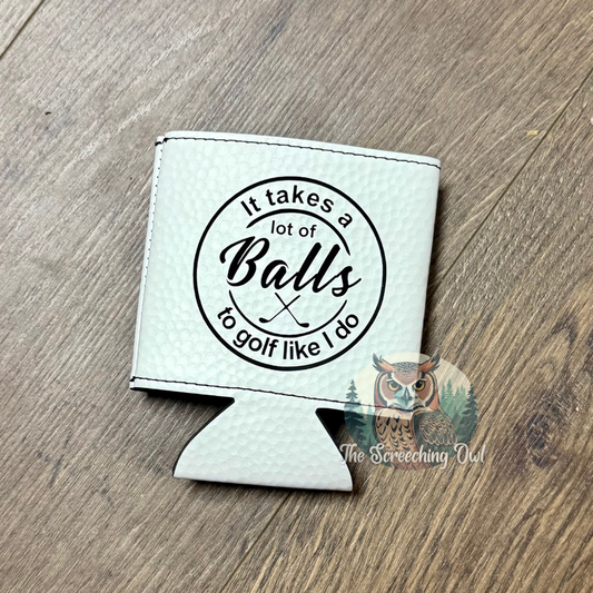 A Lot of Balls Golf Can Sleeve