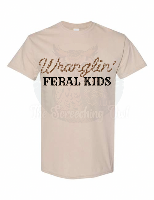 Wranglin’ Feral Kids T-Shirt
