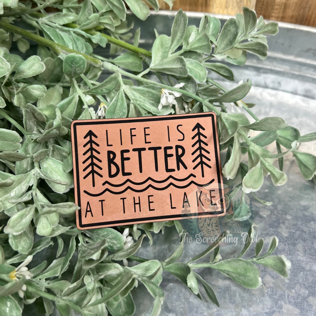 Life is Better at the Lake - Build Your Hat