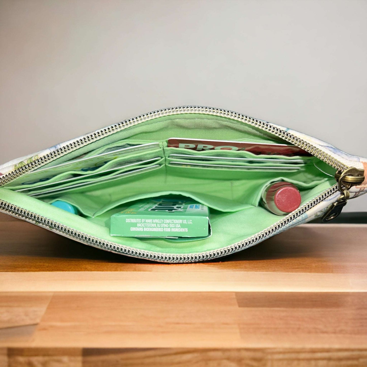 Garden Scatter Wristlet Wallet