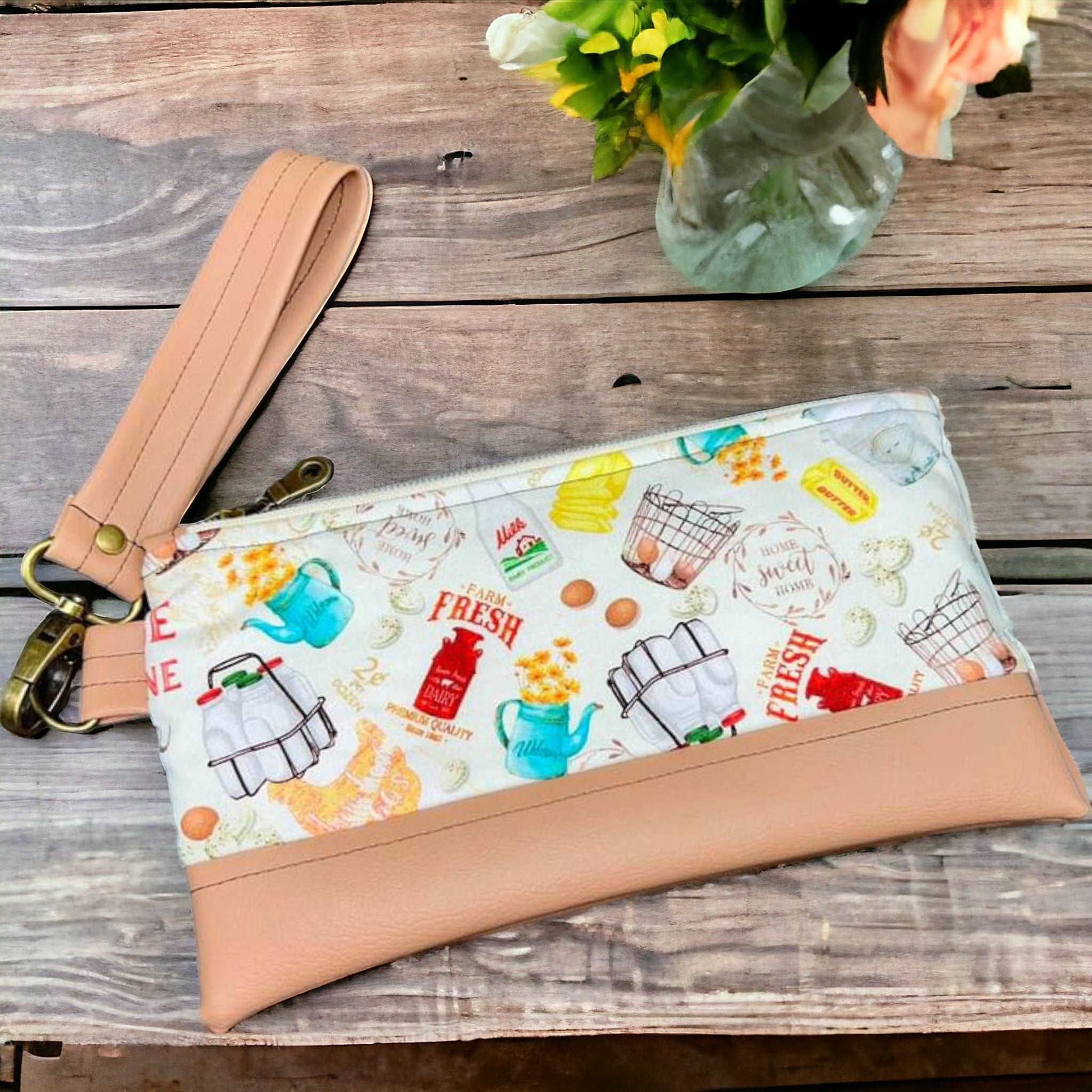 Farmhouse Wristlet Wallet