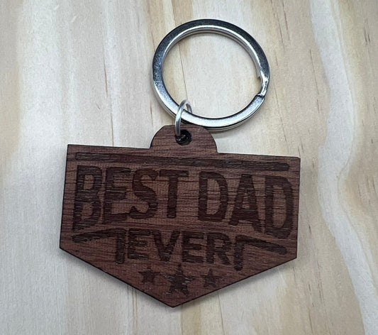 Best Dad Ever Keychain