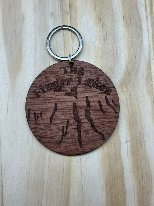 Finger Lakes Keychain