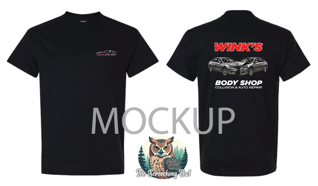 Wink's Body Shop T-Shirt