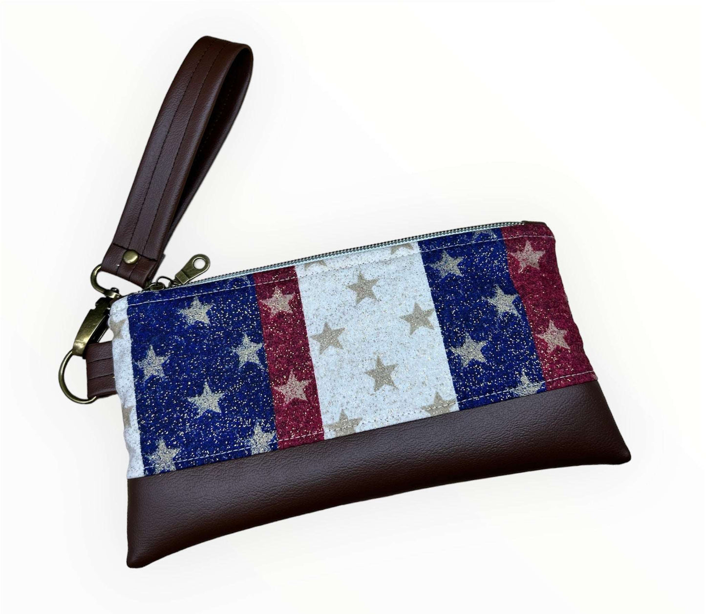 Antique Americana Wristlet Wallet