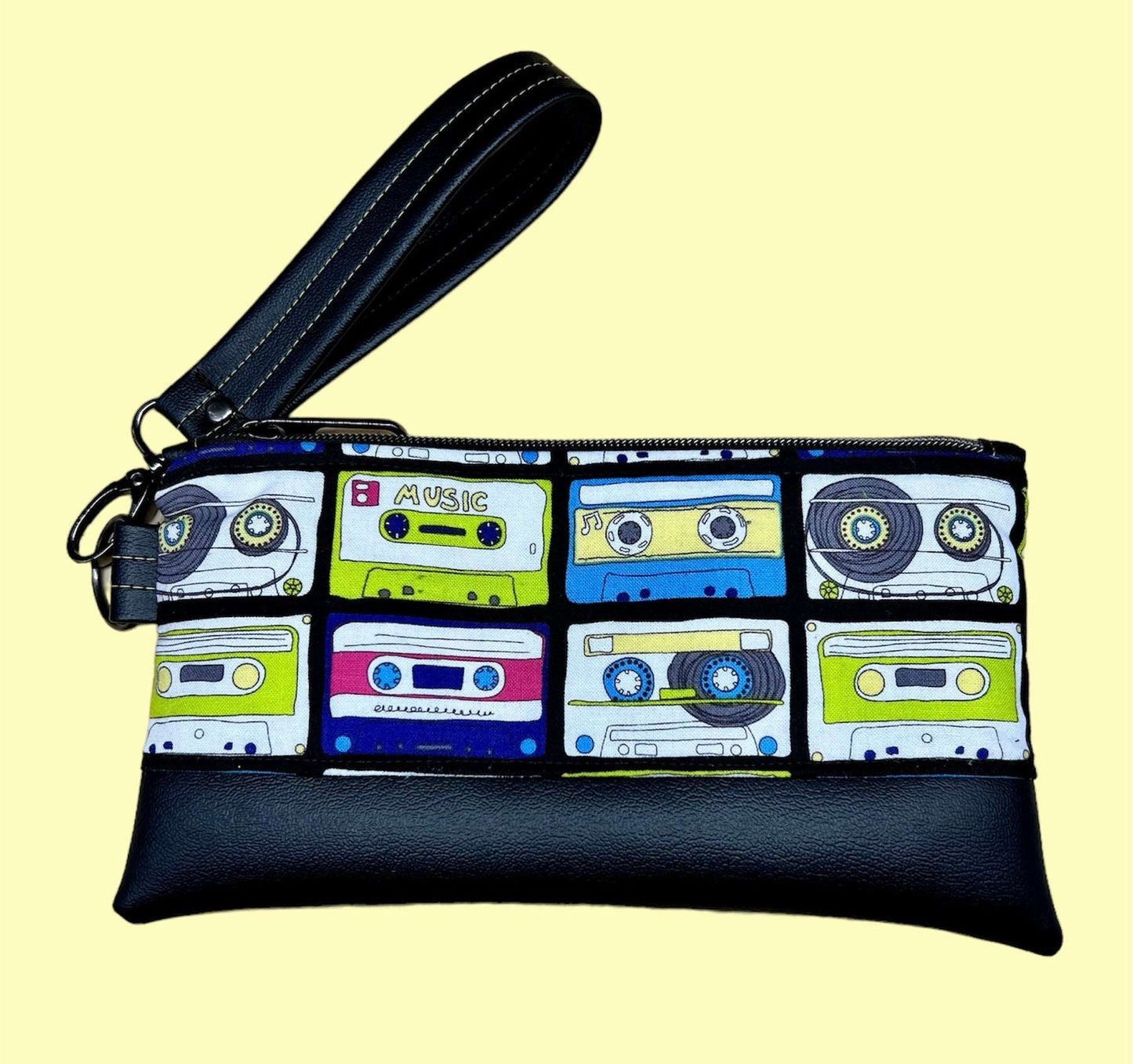 Retro Cassette Wristlet Wallet