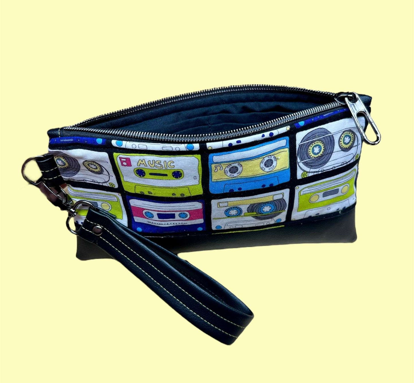 Retro Cassette Wristlet Wallet