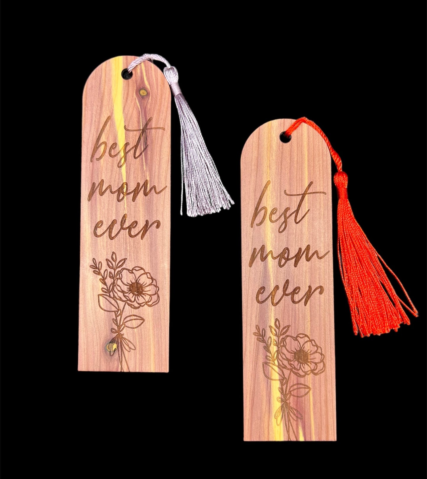 Best Mom Ever Bouquet Bookmark