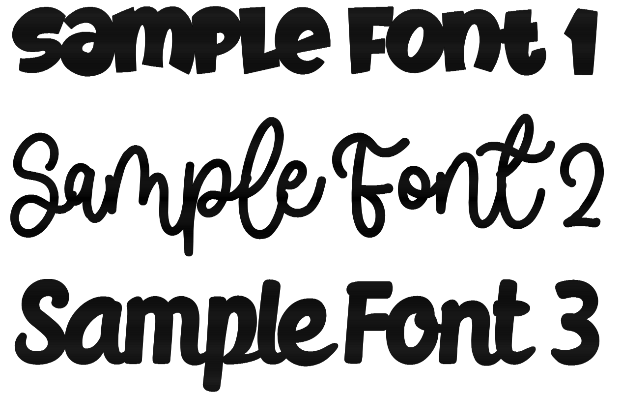 Custom Name Acrylic Hair Clips