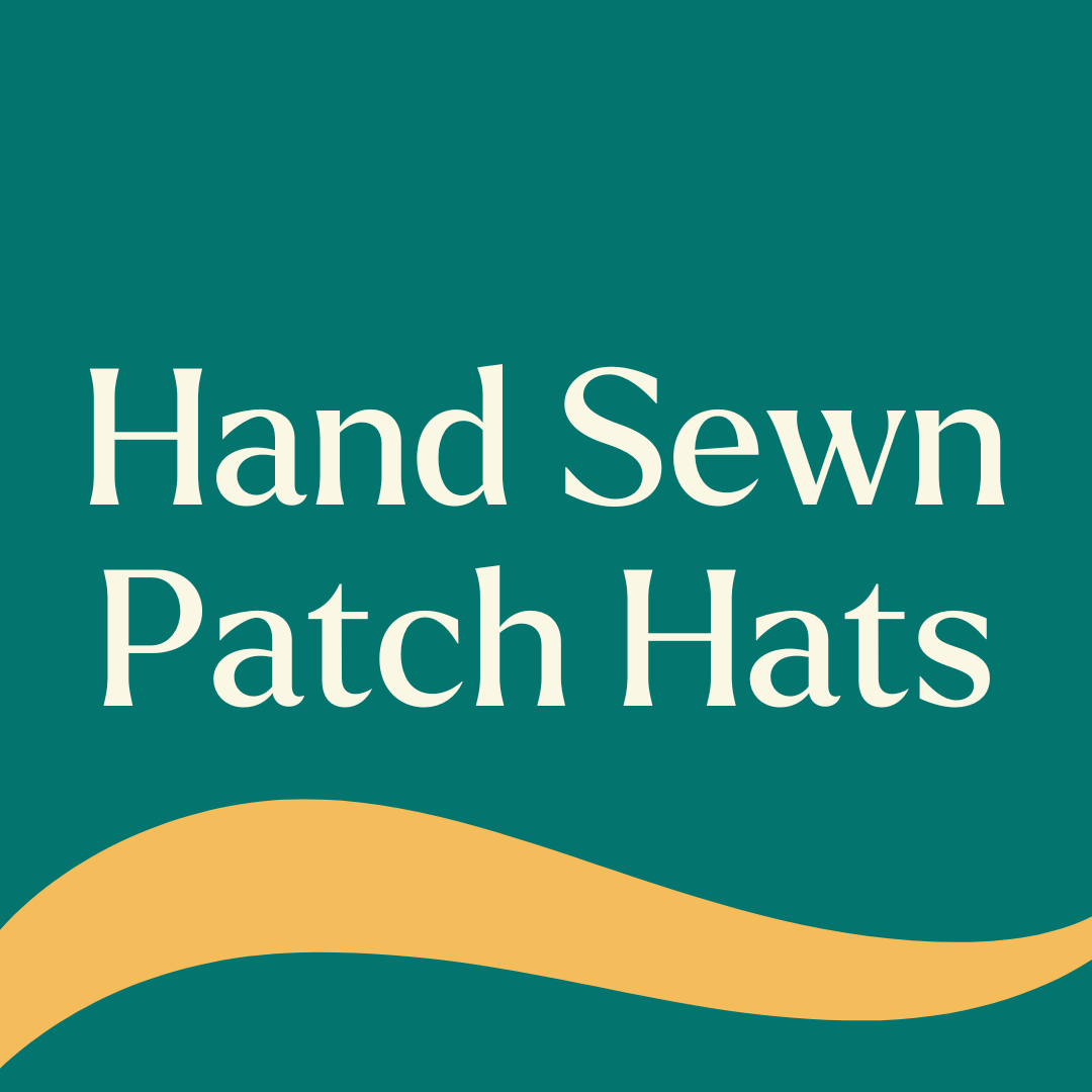 Hand Sewn Patch Hats