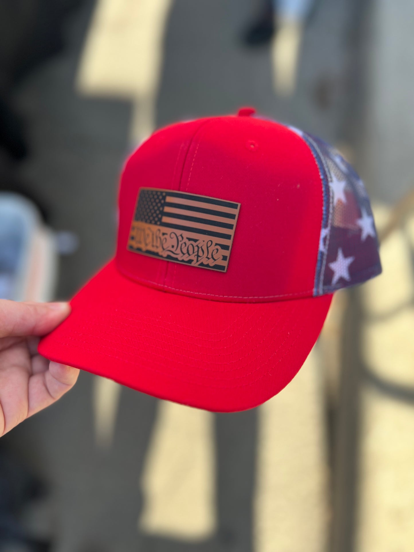 We The People Flag - Build Your Hat