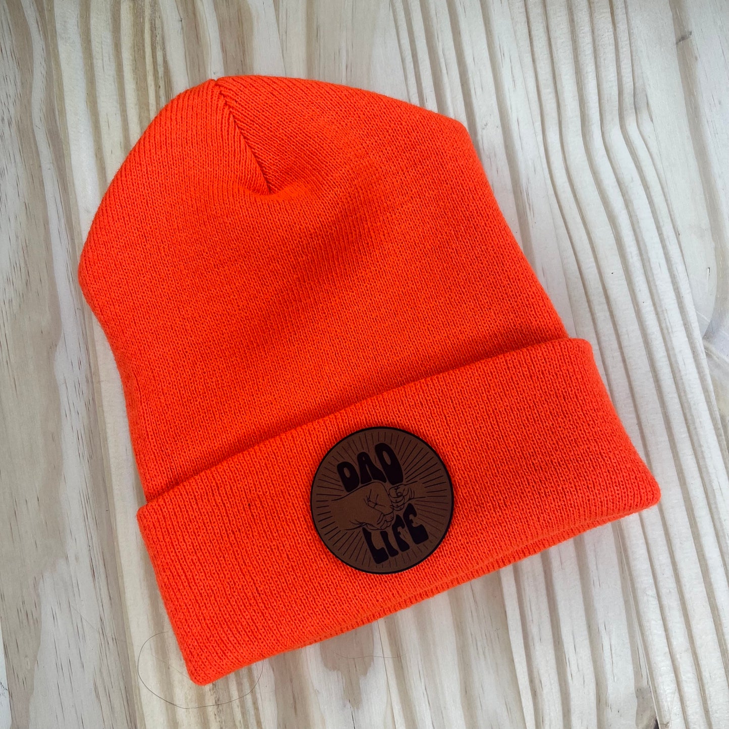 Beanie - Pick Your Patch - Blaze Orange