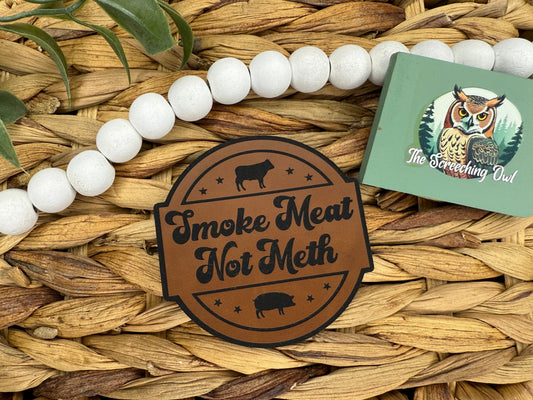 Smoke Meat, Not Meth - Build Your Hat