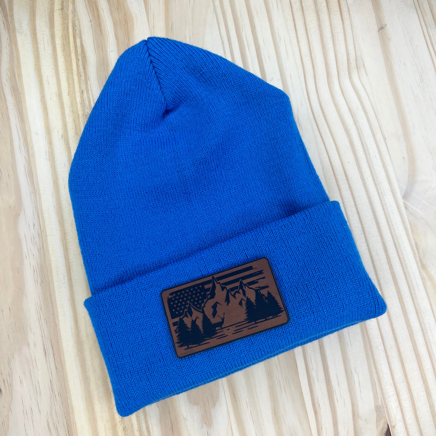 Beanie - Pick Your Patch - Carolina Blue