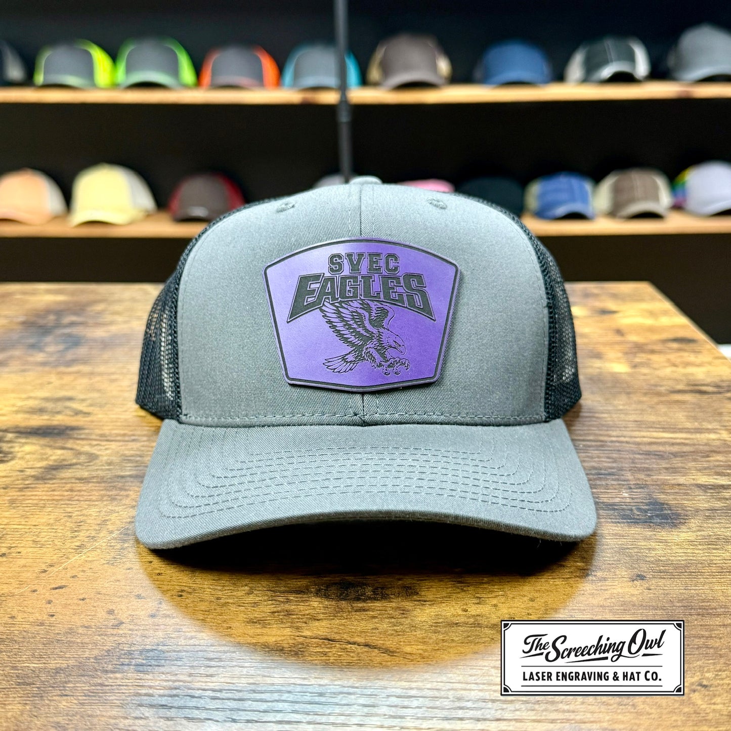 SVEC Eagles Hat - Black/Charcoal