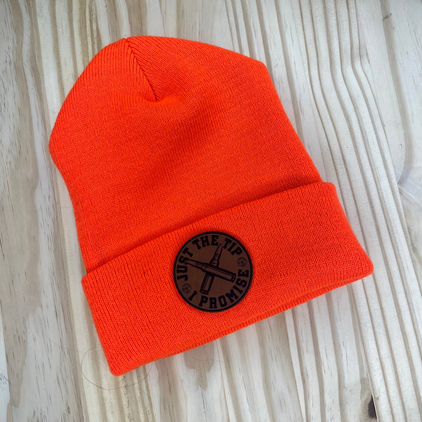 Beanie - Pick Your Patch - Blaze Orange