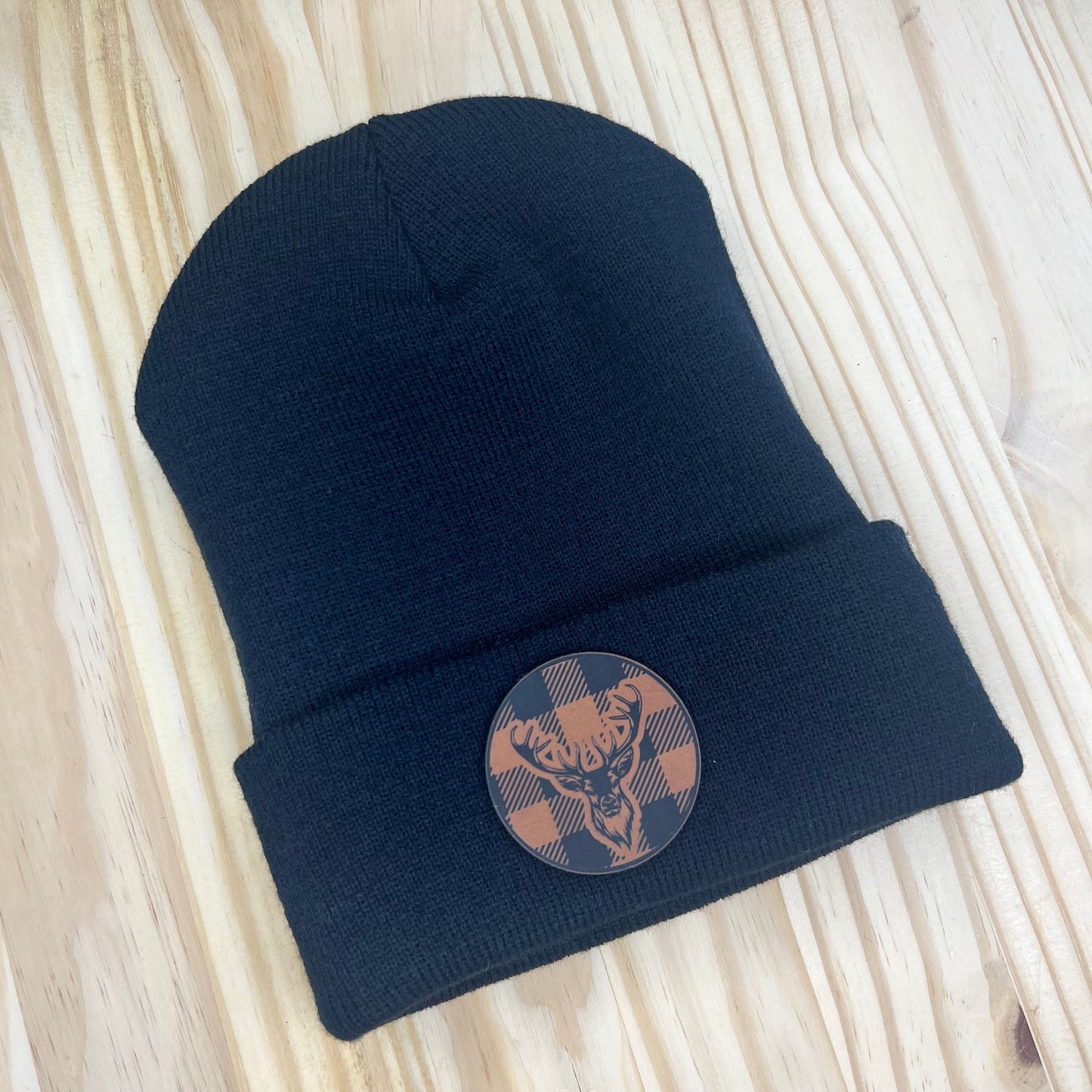 Beanie - Pick Your Patch - Black