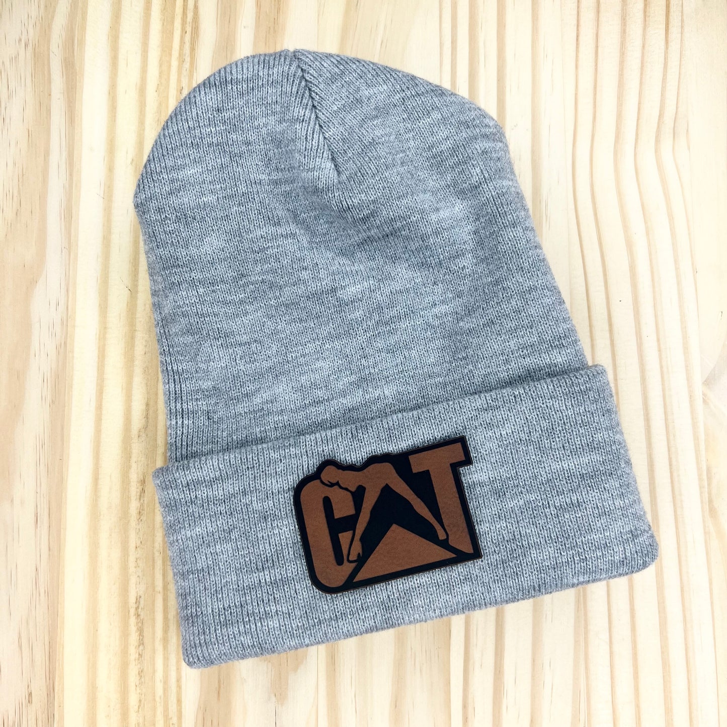 Beanie - Pick Your Patch - Gray