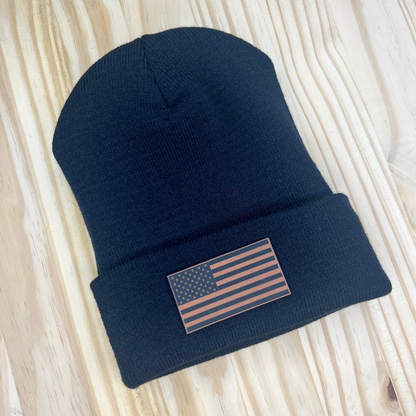 Beanie - Pick Your Patch - Black