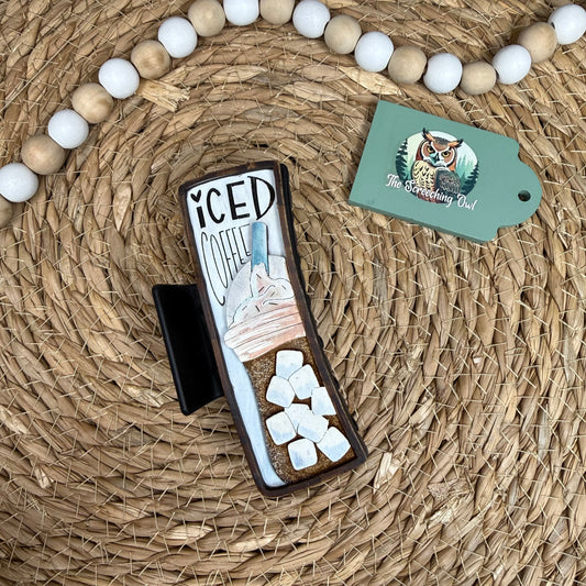 Iced Coffee Claw Clip