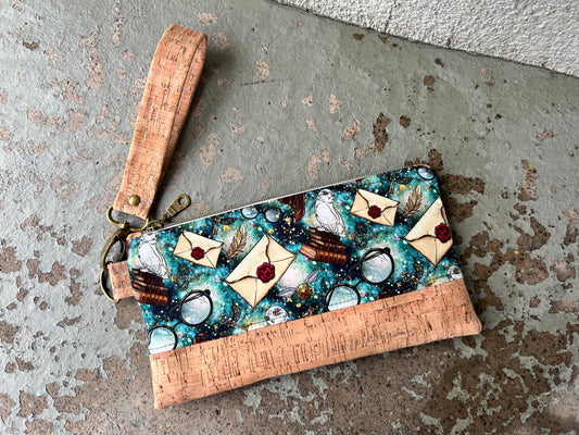 Teal Magic Wristlet Wallet