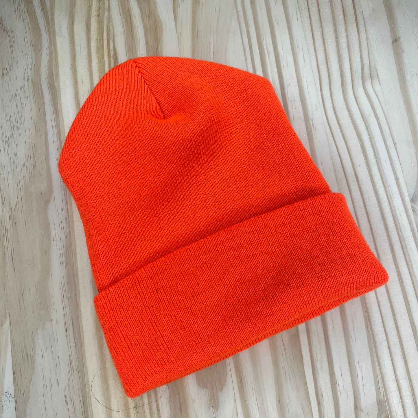 Beanie - Pick Your Patch - Blaze Orange