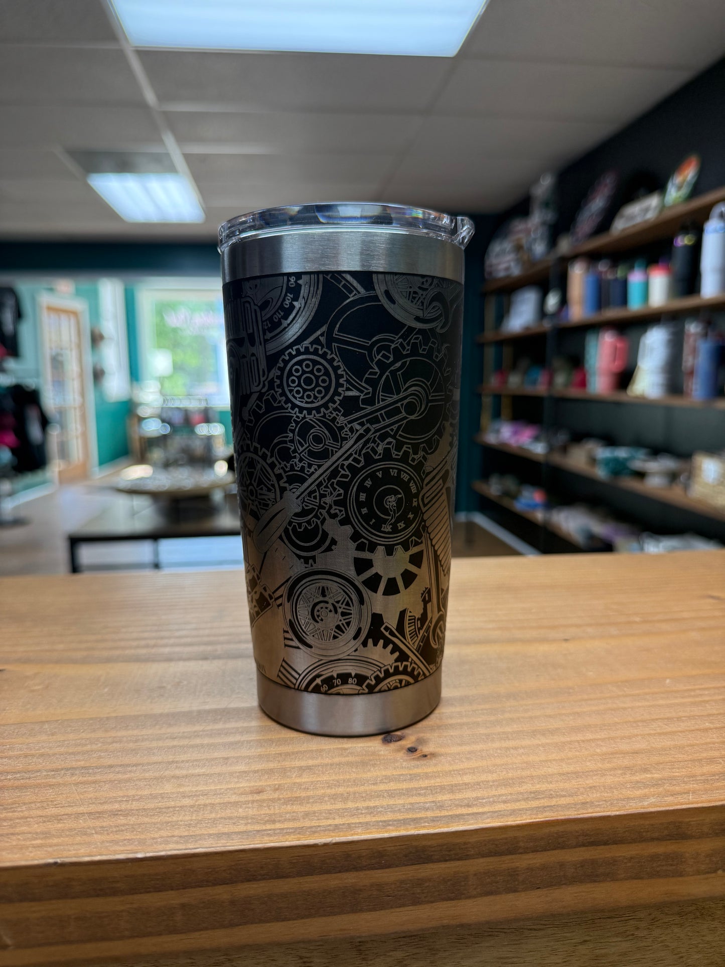 Gearhead - Black 20oz Tumbler