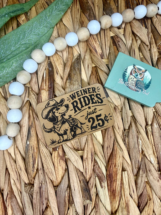 Weiner Rides - Build Your Hat