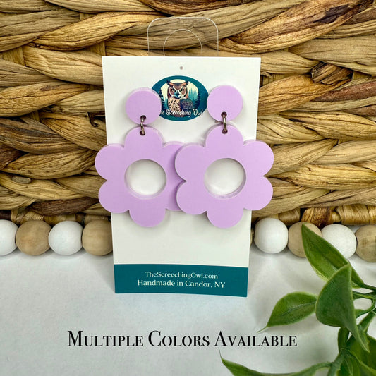 Retro Daisy Earrings