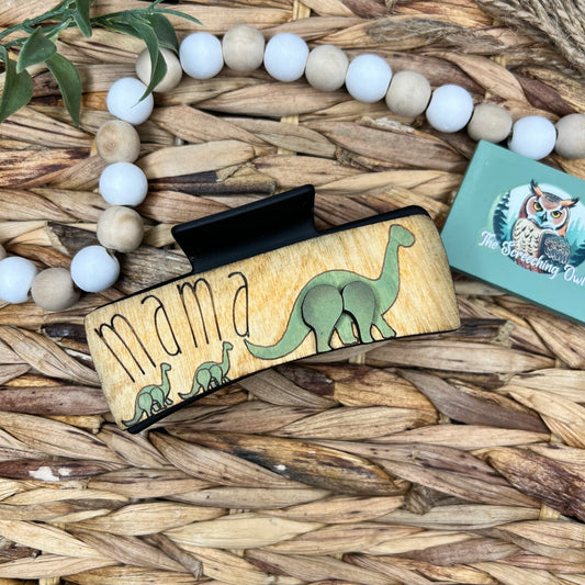 Dino Mama Claw Clip