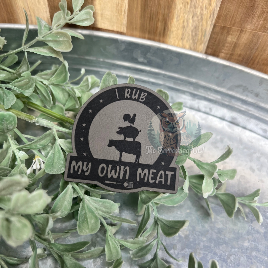 Rub My Own Meat (colored center) - Build Your Hat