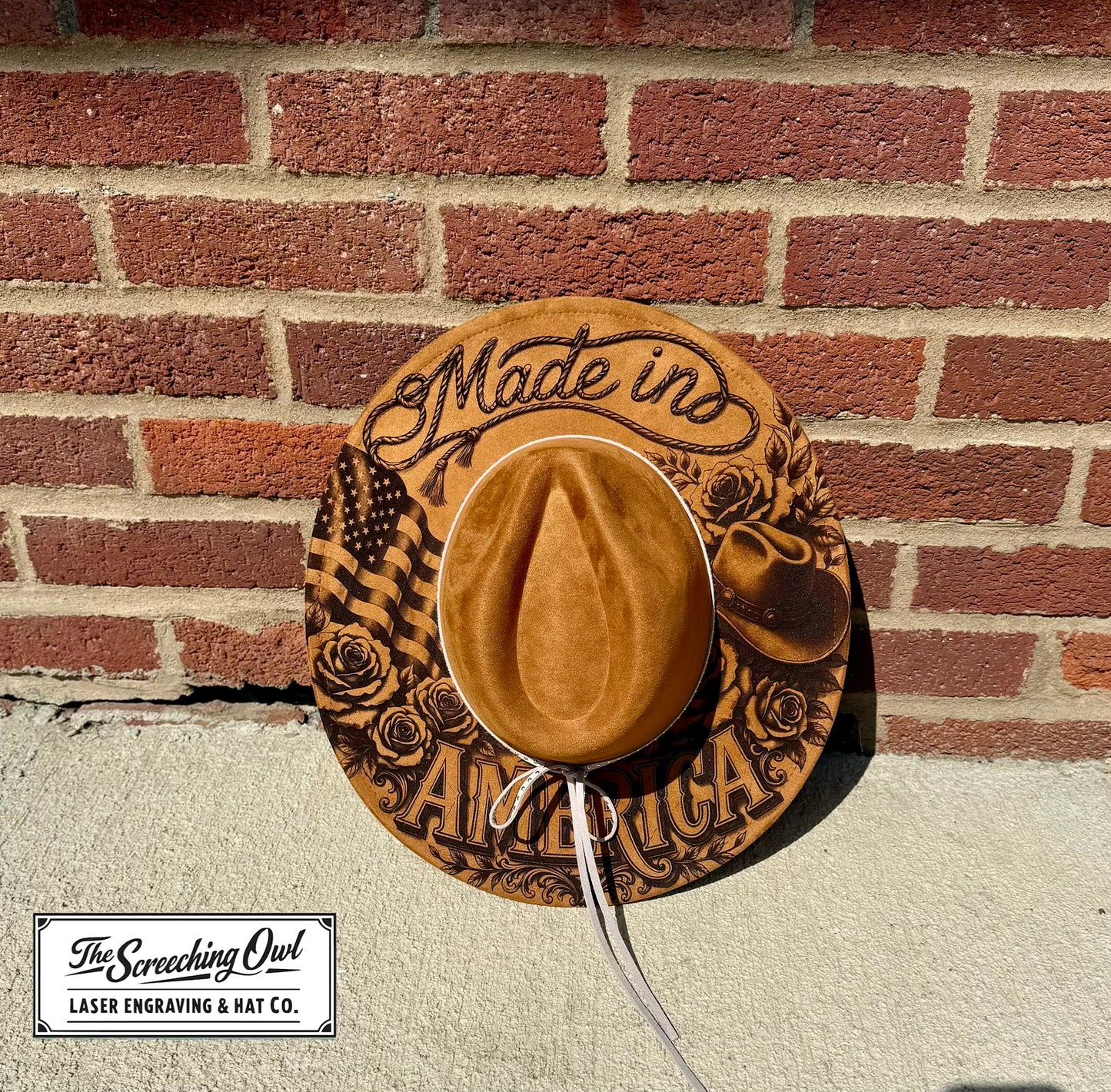 Made in America Wide Brim Hat