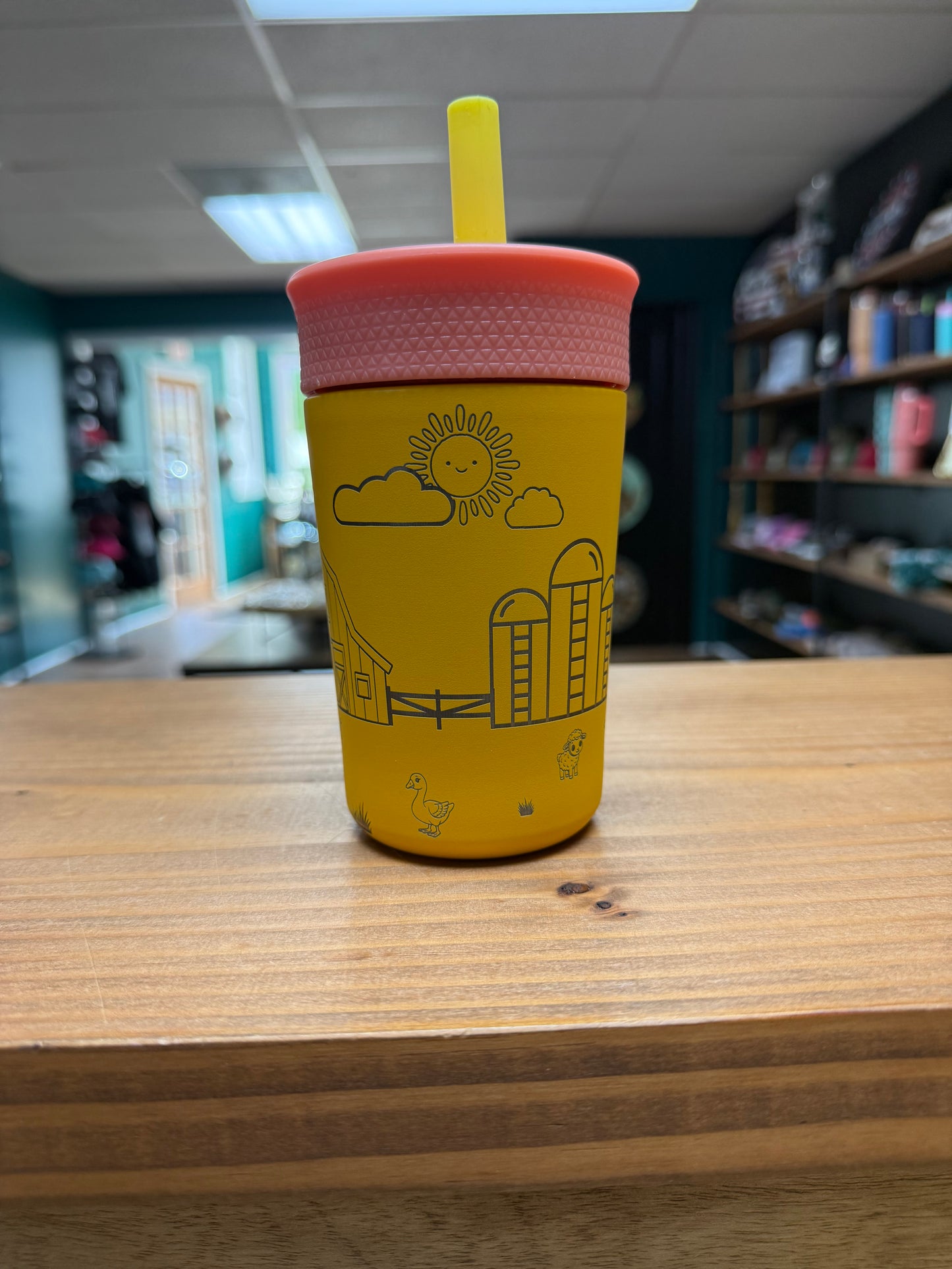 On the Farm - Kids Tumbler