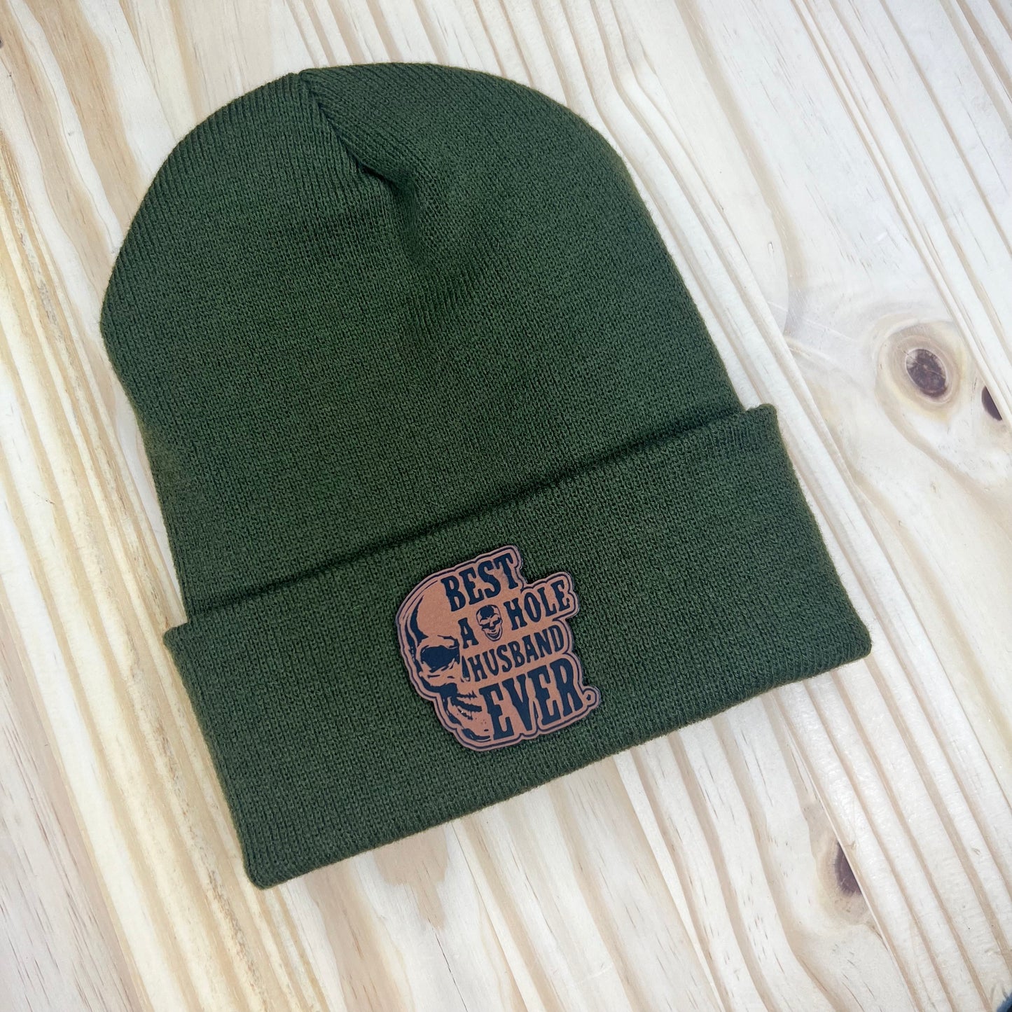 Beanie - Pick Your Patch - Olive