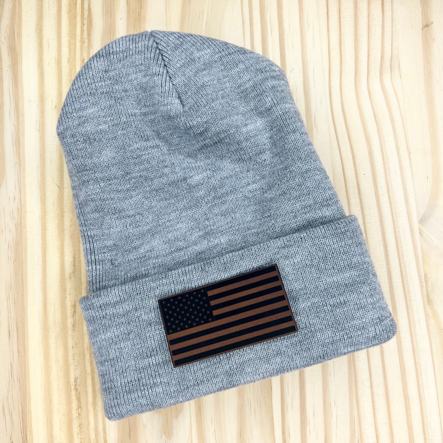 Beanie - Pick Your Patch - Gray