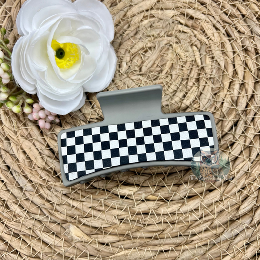Checker Claw Clip