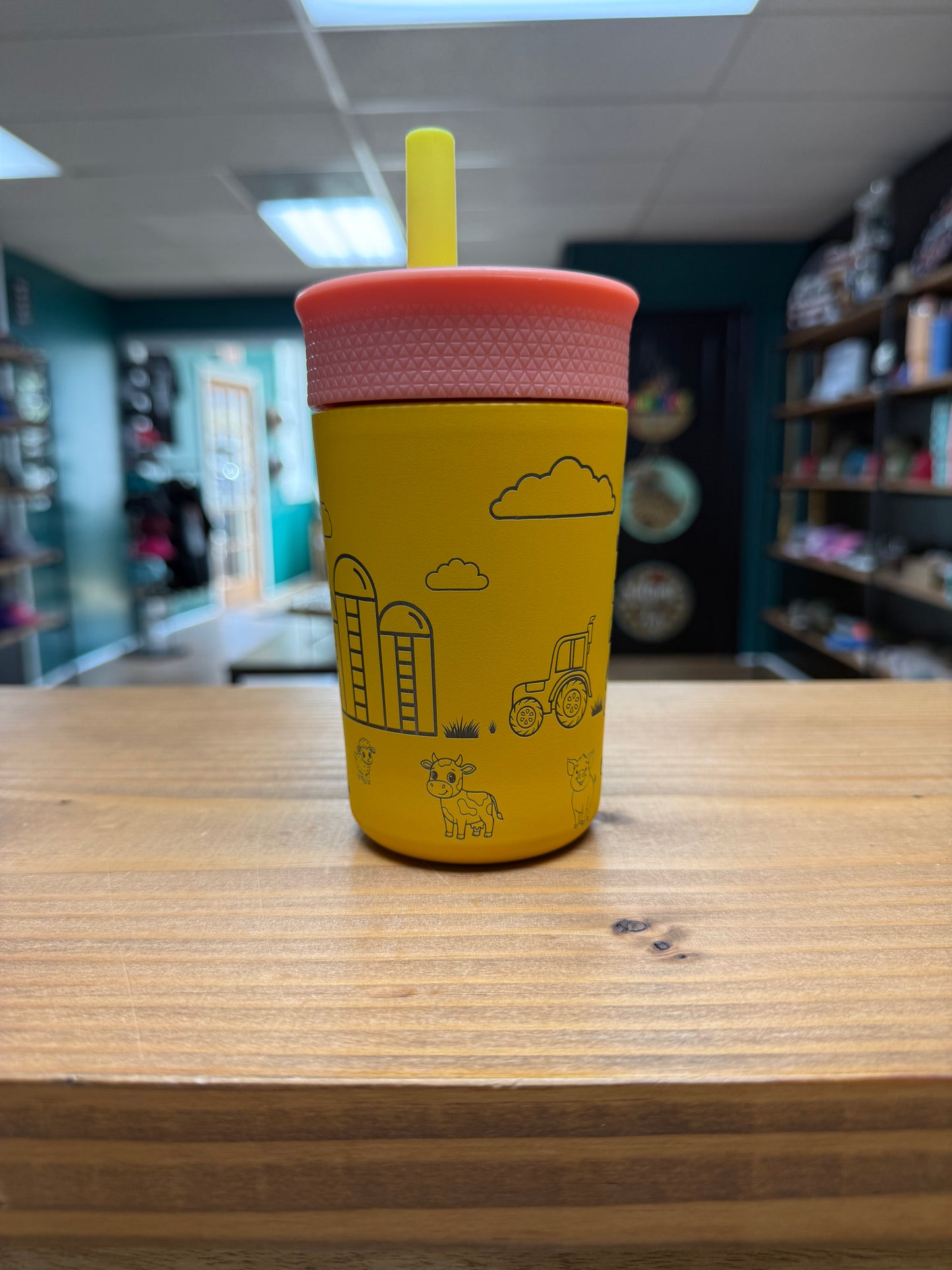 On the Farm - Kids Tumbler