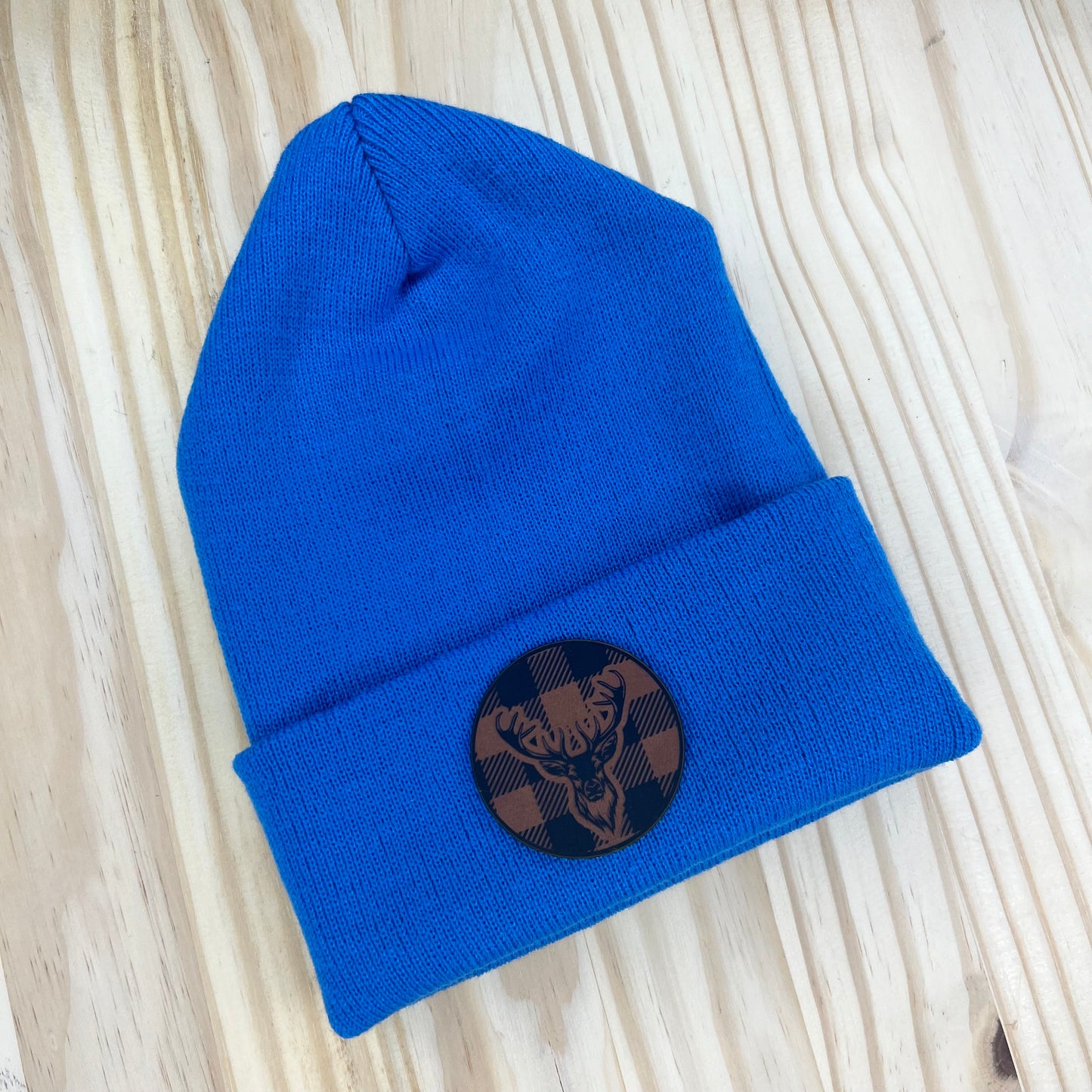 Beanie - Pick Your Patch - Carolina Blue