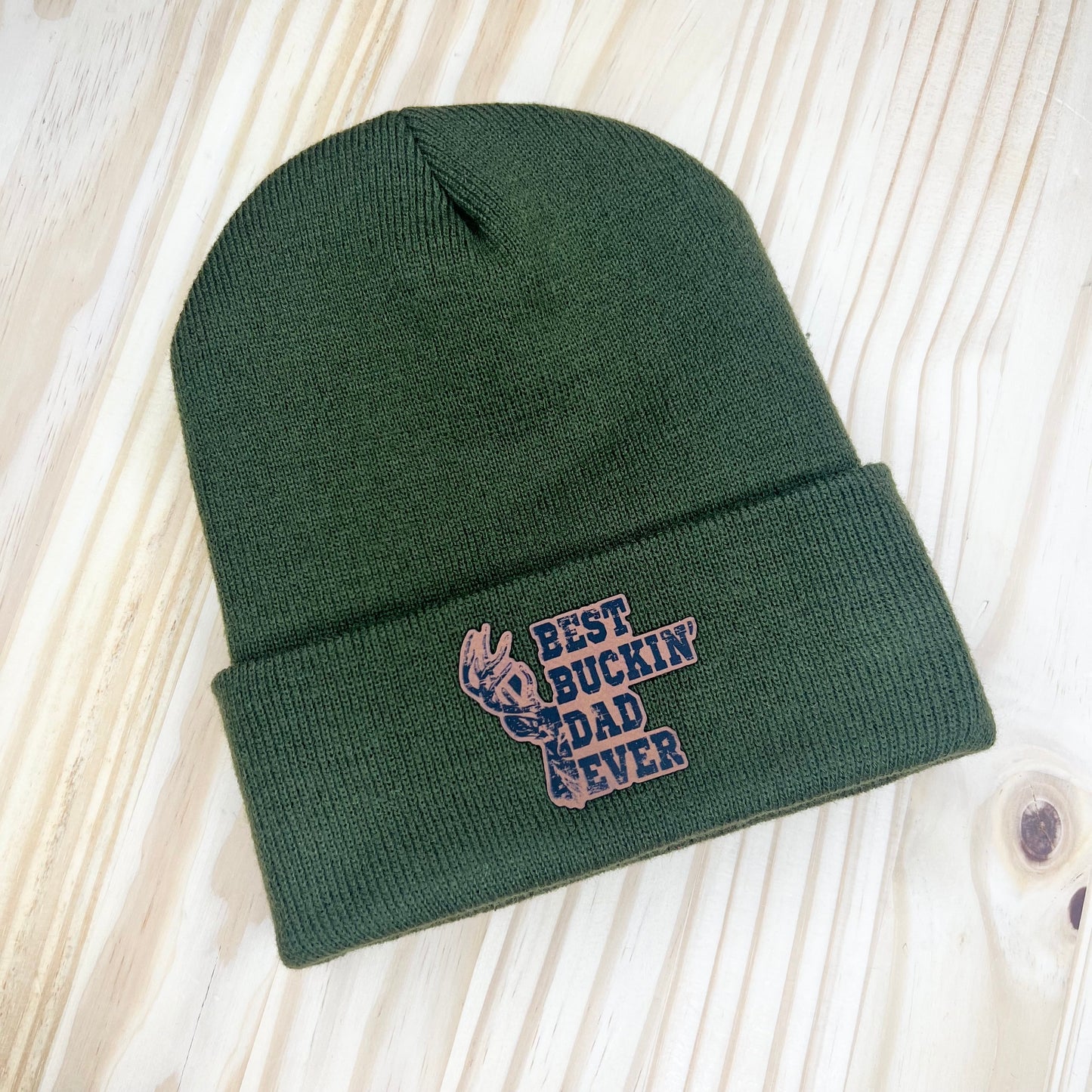 Beanie - Pick Your Patch - Olive