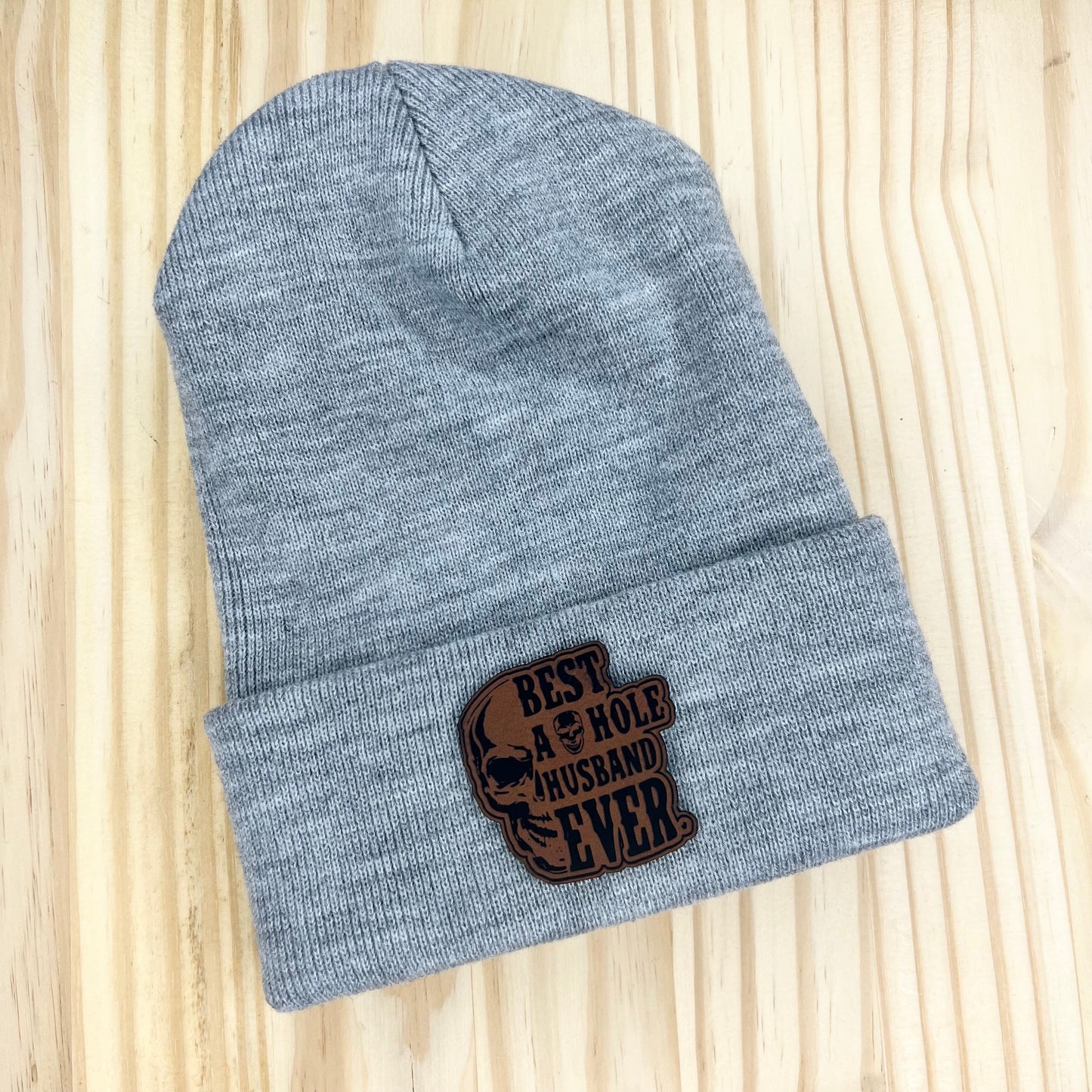 Beanie - Pick Your Patch - Gray