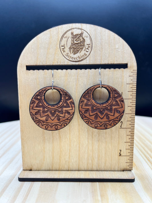 Mandala Earrings 1