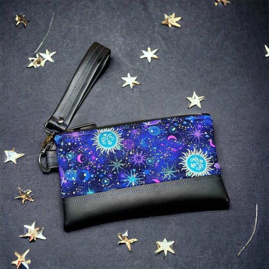 Cosmos Wristlet Wallet