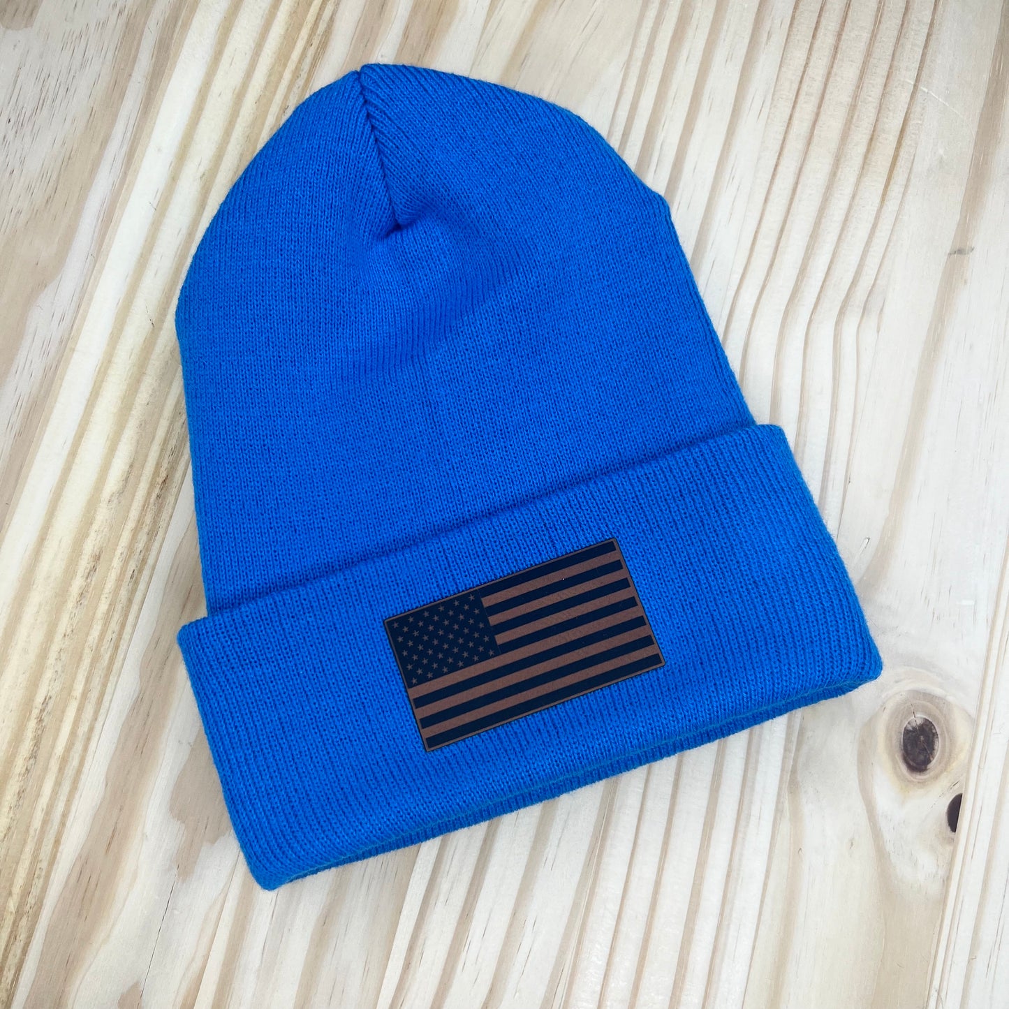 Beanie - Pick Your Patch - Carolina Blue