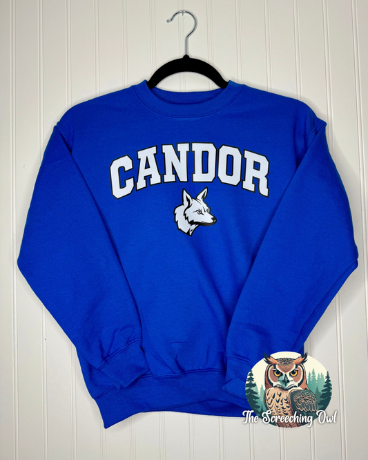 Candor Coyotes - Youth Crewneck Sweatshirt