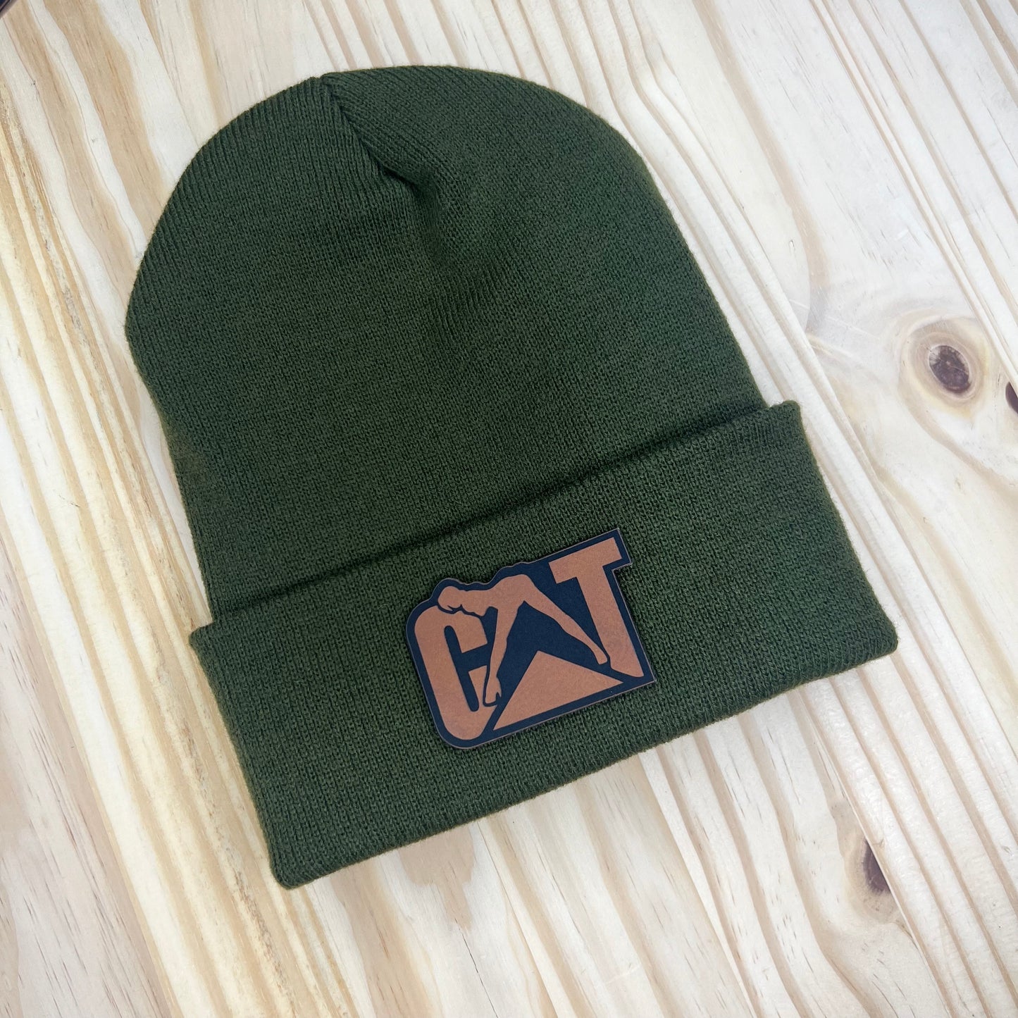 Beanie - Pick Your Patch - Olive