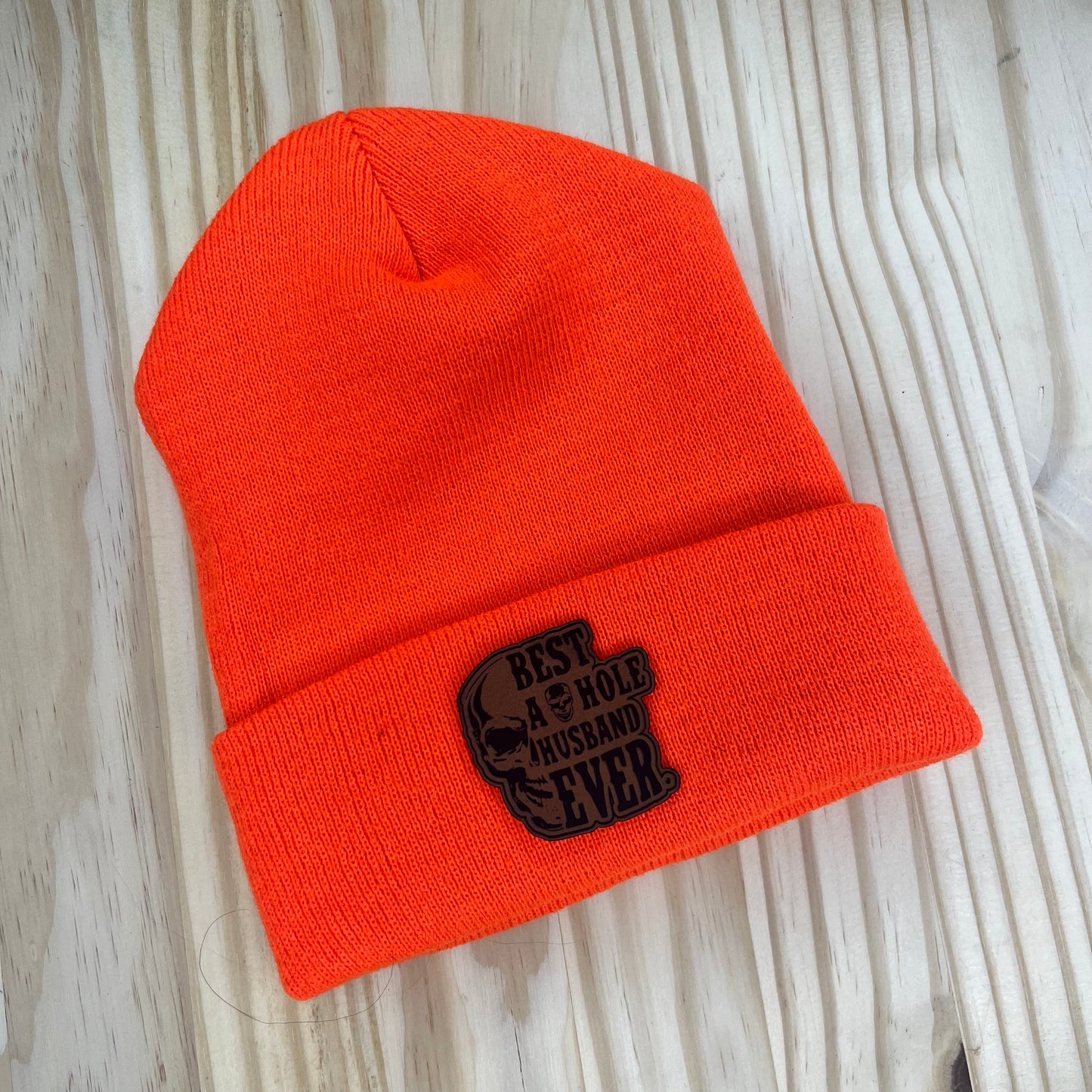 Beanie - Pick Your Patch - Blaze Orange