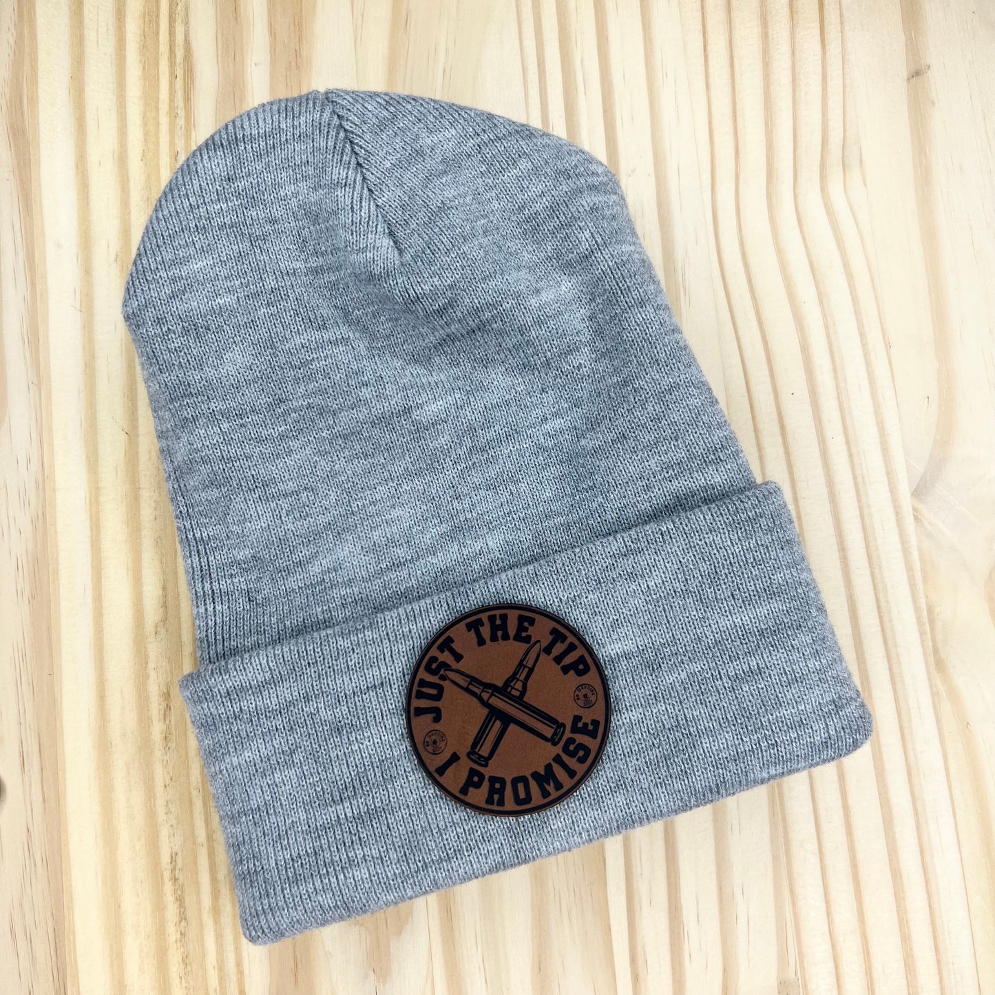 Beanie - Pick Your Patch - Gray